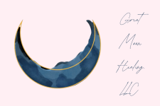 Logo for Great Moon Healing Logo for Great Moon Healing
